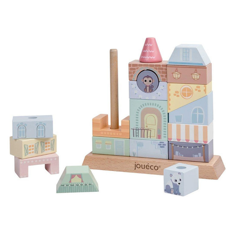 Jouéco® - the wildies family stacking houses, , medium-null