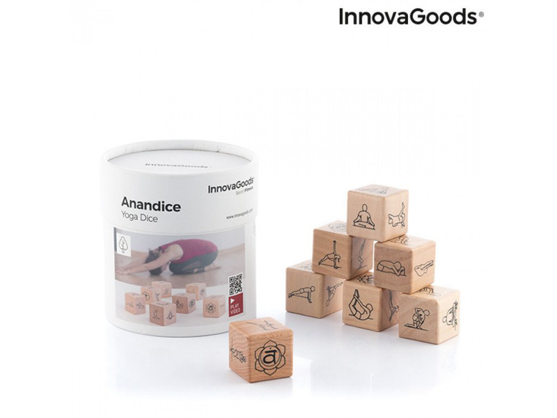 Product image: Παιχνίδι με ζάρια για γιόγκα anandice – innovagoods, , medium-null
