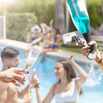 Innovagoods champagne & beer fizzllet gun – party-ready drink sprayer, , medium
