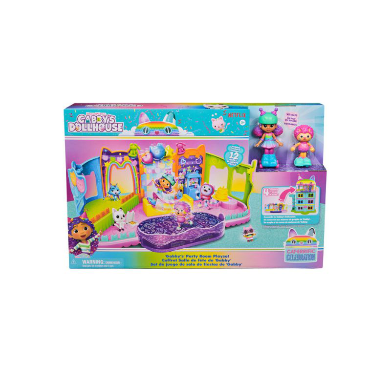 Spin master gabbys party room playset, , medium-null