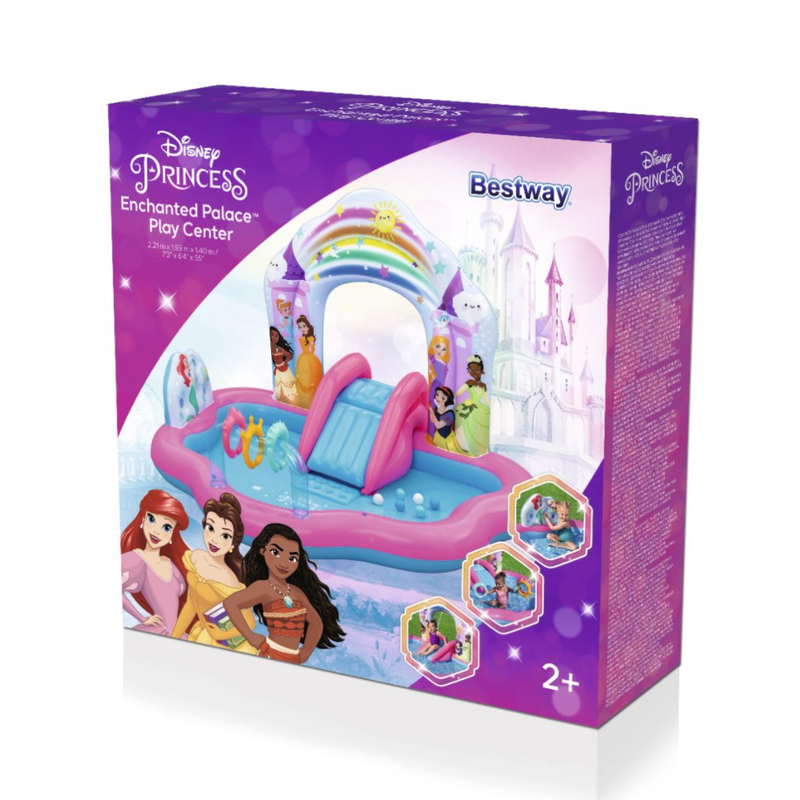 Bestway disney princess enchanted palace play center, , medium-null