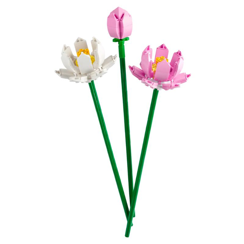 Lego lotus flowers 40647 for ages 8+ 220pcs, , medium-null