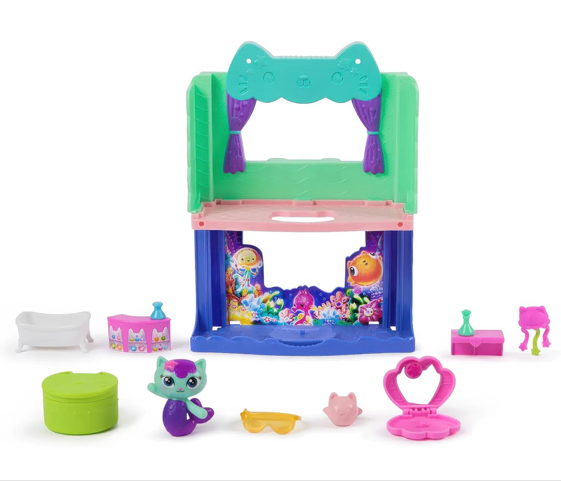 Gabby's dollhouse the movie mercat's spa-wesome bathroom, , medium-null