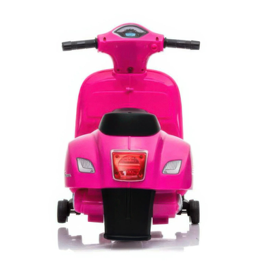 Mini vespa kids electric 6v battery powered motorbike ride-on - pink