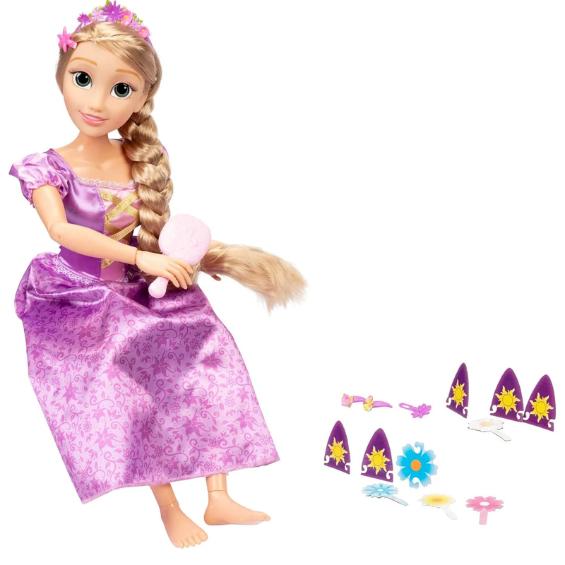 Disney princess rapunzel doll playdate 80cm, , medium image number null