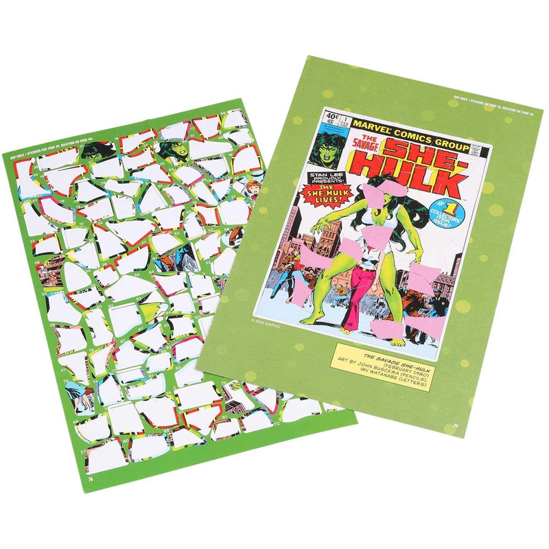 Product image: Marvel sticker art puzzles, , medium-null