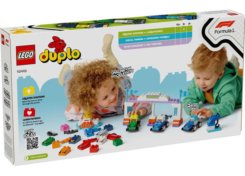 Product image: Lego duplo 10445 f1 team race cars & drivers, , medium-null