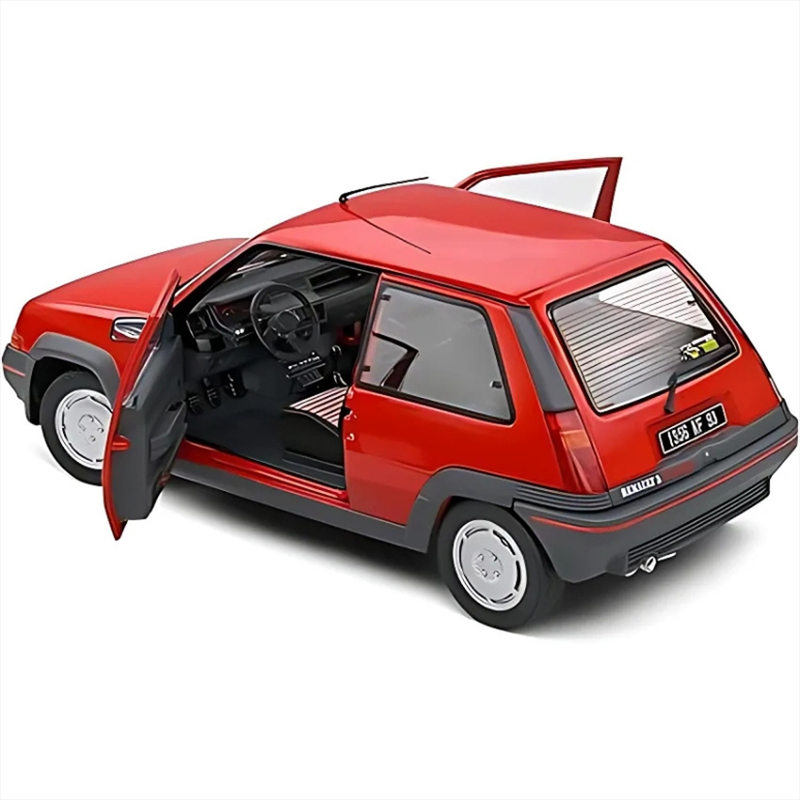 Product image: Solido 1/18 1985 renault 5 gt turbo mk1, red, , medium-null