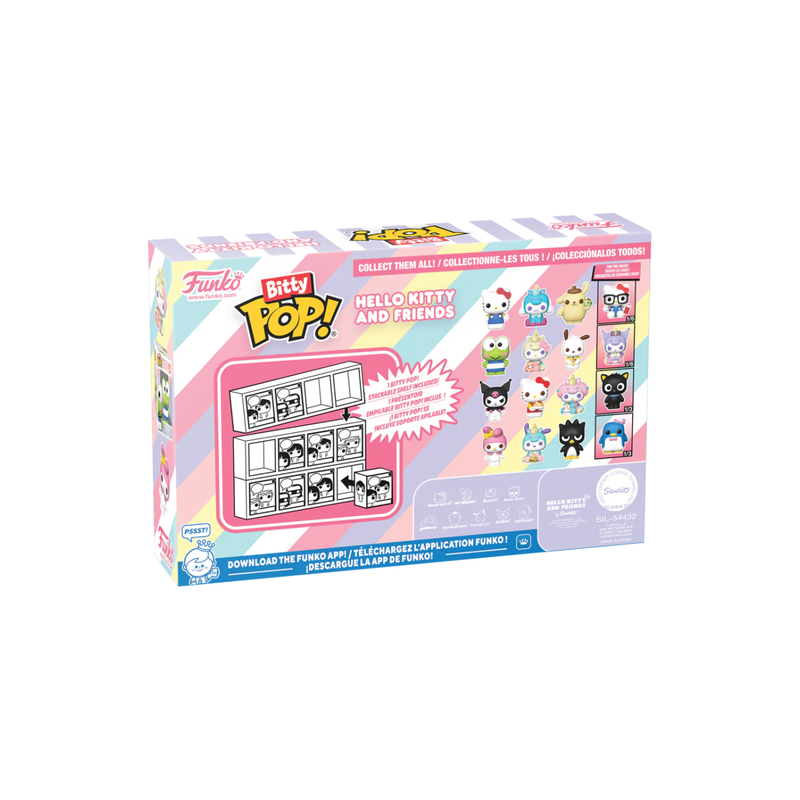 Bitty pop! Hello kitty and friends 4 pack - hello kitty, , medium-null