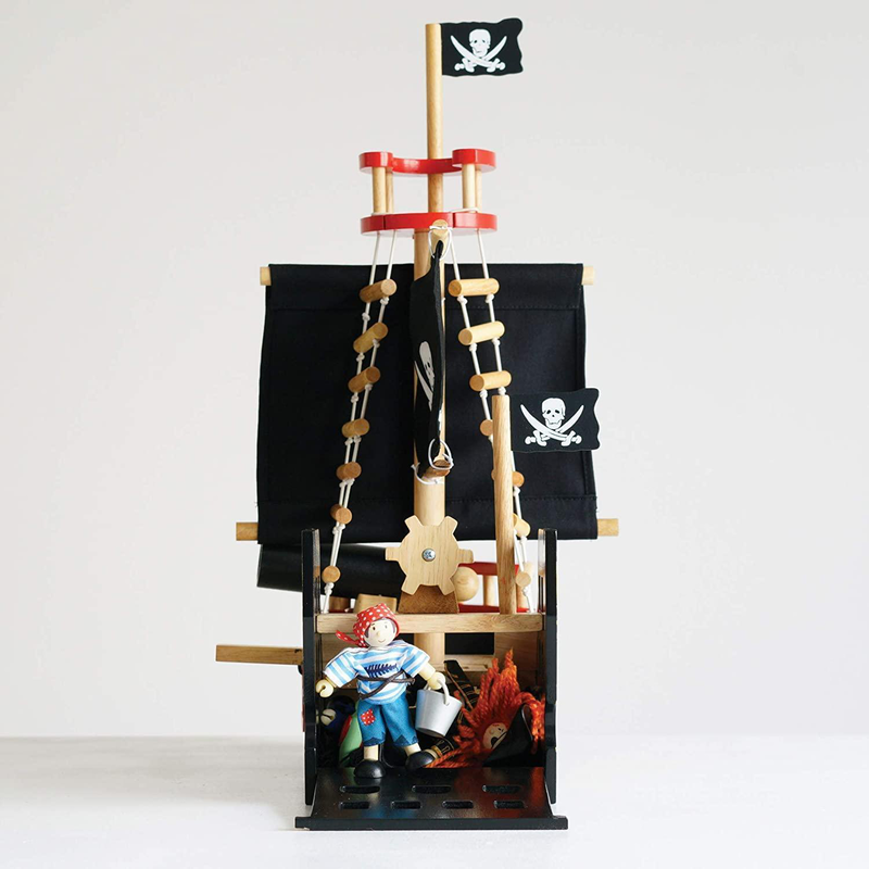 Product image: Le toy van wooden pirates collection budkins gift pack, , medium-null