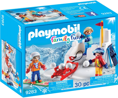 Playmobil 9283 family fun - snowball fight, , medium
