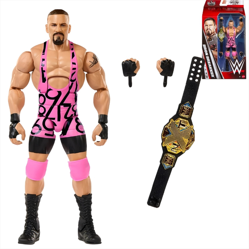 Mattel wwe&reg; elite collection: greatest hits - bron breakker figure jht77, , medium-null