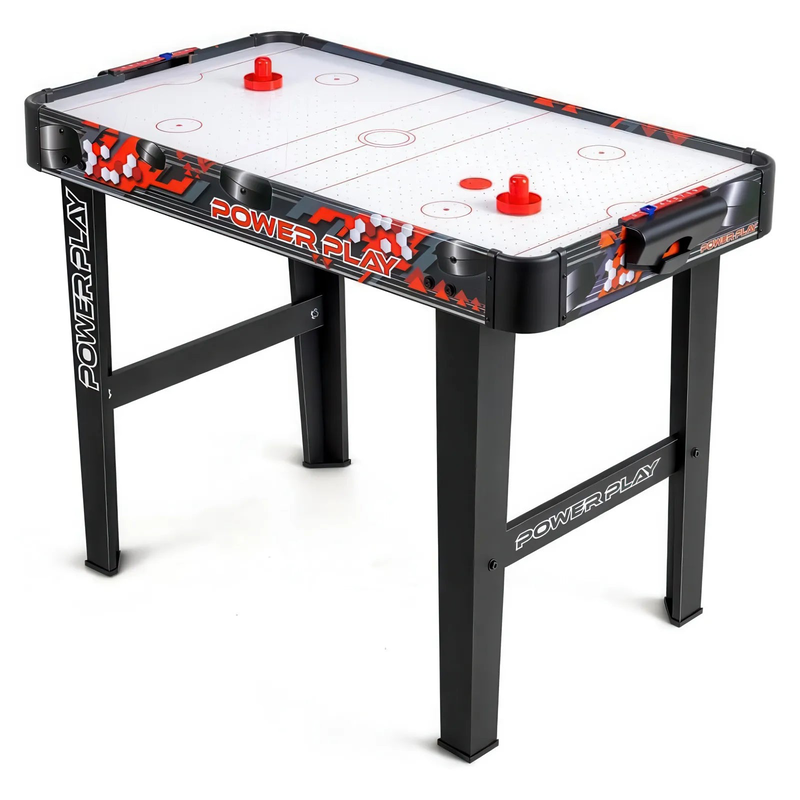 Powerplay 3ft stand up Air hockey table game, , medium-null