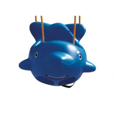 Fish swing seat, Blue, Green, Red, Yellow, medium