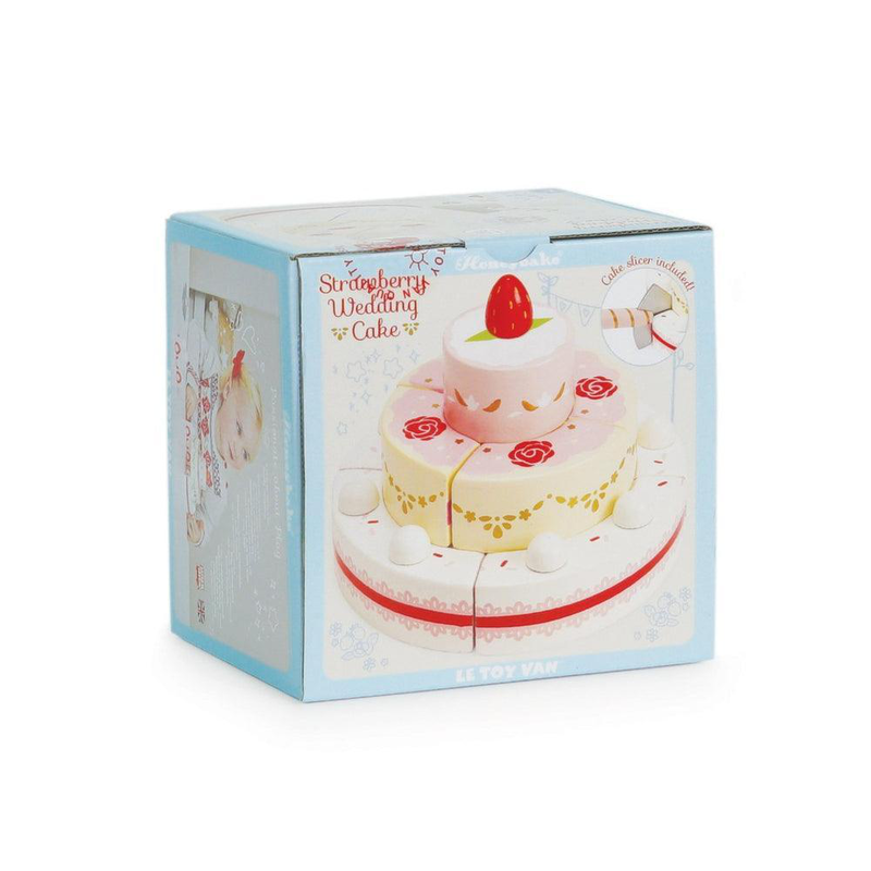 Le toy van carlo's wooden strawberry wedding cake, , medium image number null