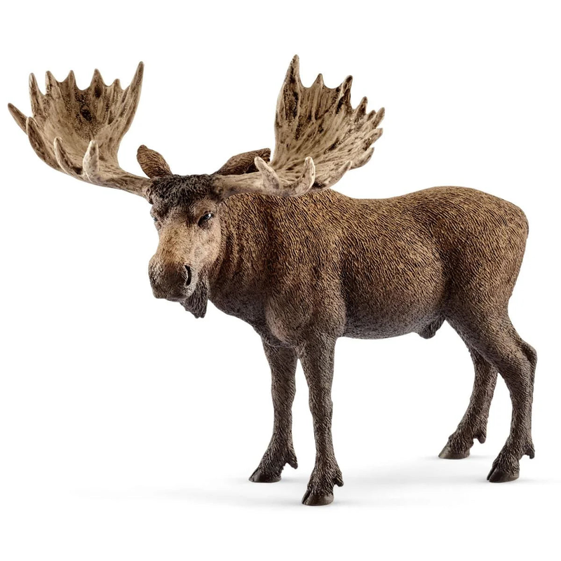 Schleich 14781 moose bull figure, , medium-null