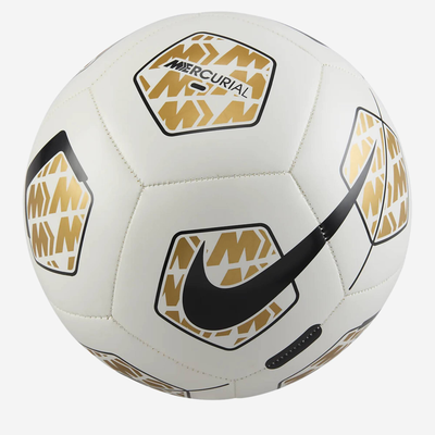 Mercurial fade soccer ball, White, medium
