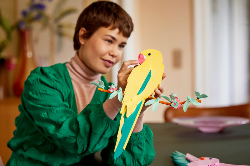 Lego art 31211 the fauna collection – macaw parrots, , medium image number null
