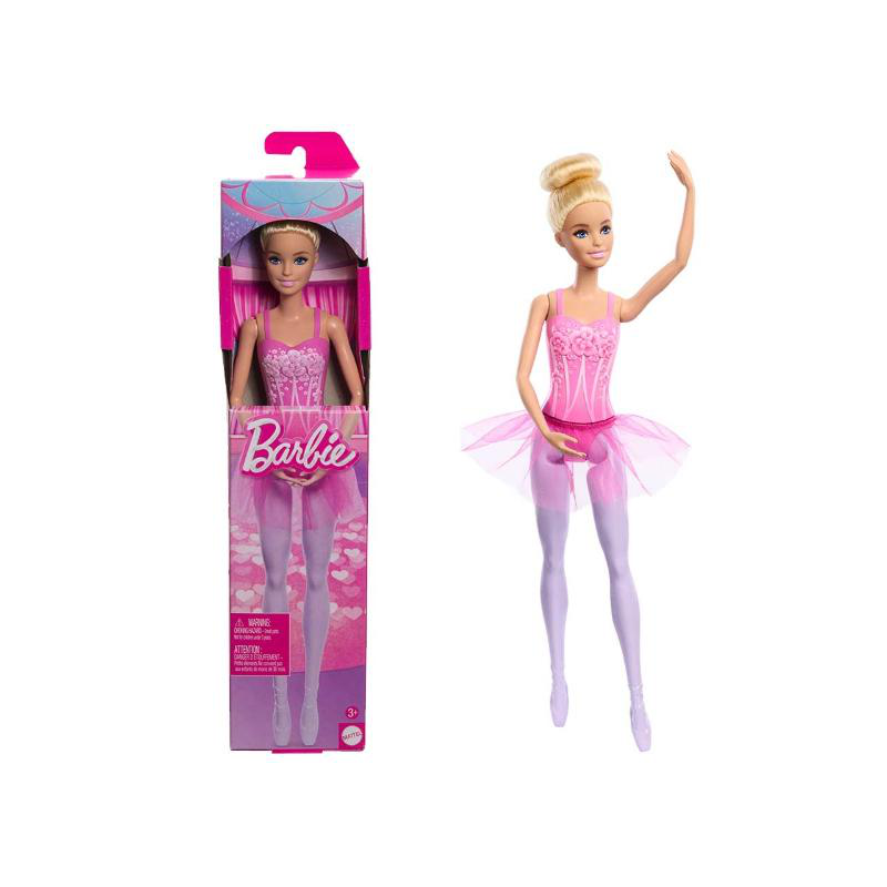 Barbie blonde ballerina doll, , medium-null