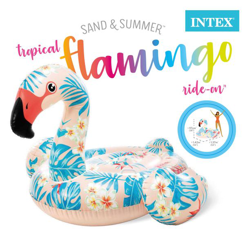 Product image: Ride on tropical flamingo, , medium-null