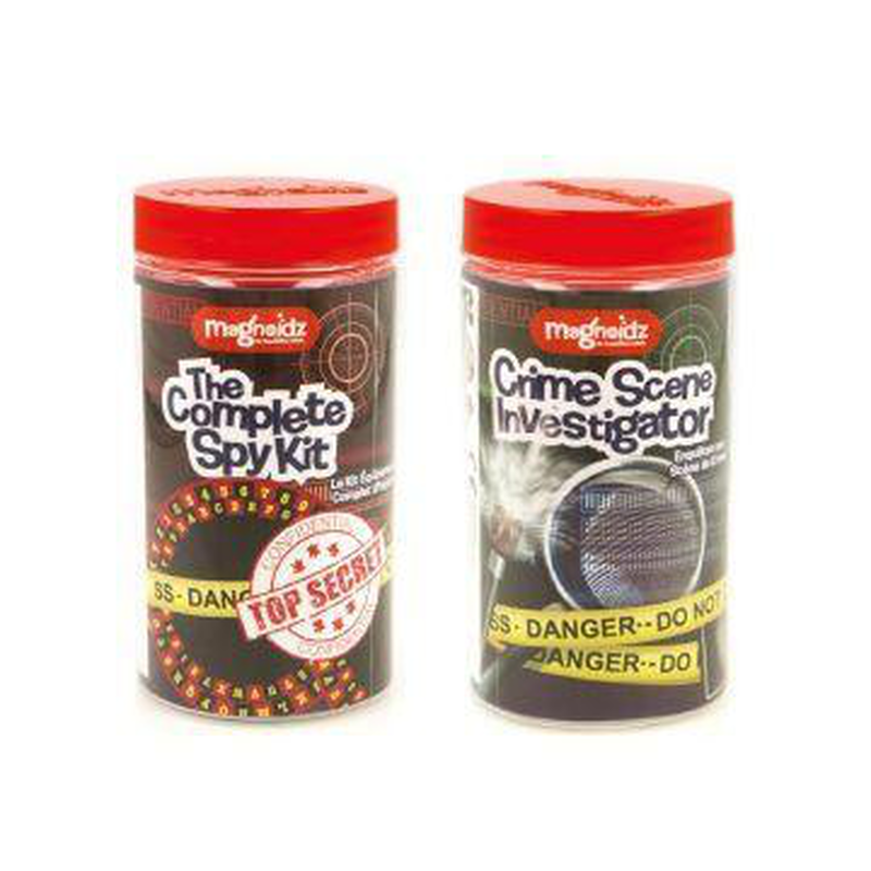 Magnoidz spy detective fun tube kits - assorted-null