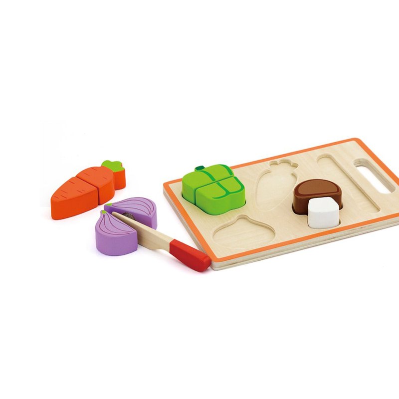 Cutting vegetables in tray "viga toys", , medium image number null