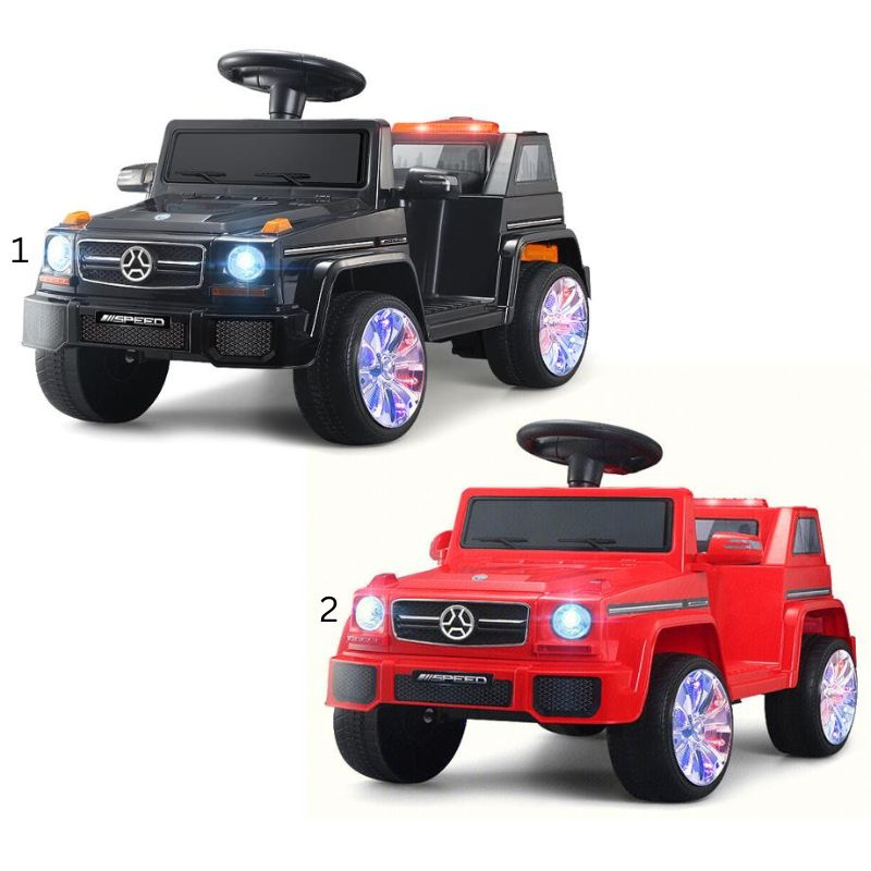 2.4G light and music remote control four-wheel childrens electric stroller 118185, , medium-null