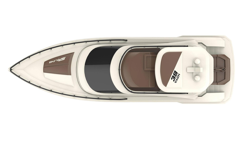 Amewi rising sun cruise yacht 380mm  boat, engine type: electric engine, recommended age (min): 8 yr(s). Battery technology: lithium-ion (li-ion), battery capacity: 800mAh, number of batteries supported: 1. Weight: 452 g, , medium-null