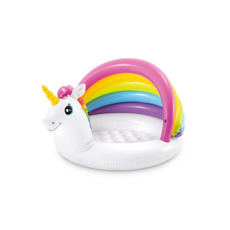 Pool baby shade 50x40x27'' unicorn, , medium-null