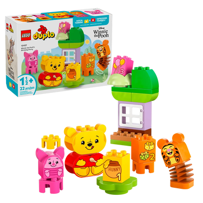 Lego disney 10457 winnie the pooh's birthday party, , medium