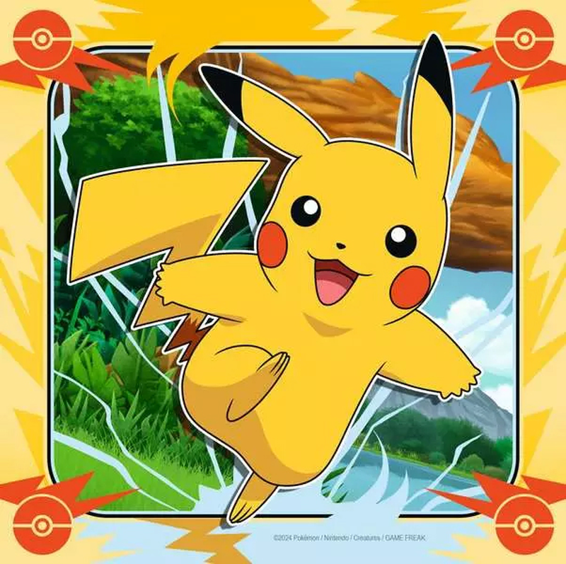 Product image: Pokemon puzzle 3x49pcs, , medium-null
