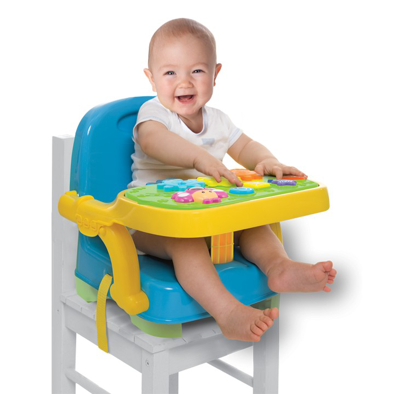Musical baby booster seat, , medium-null
