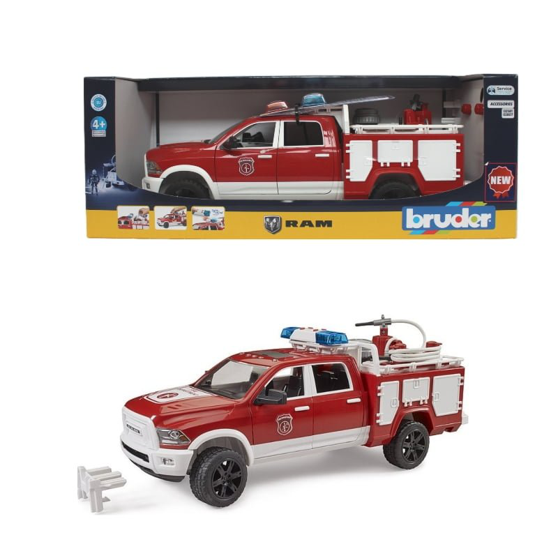 Bruder ram 2500 fire engine truck, , medium image number null