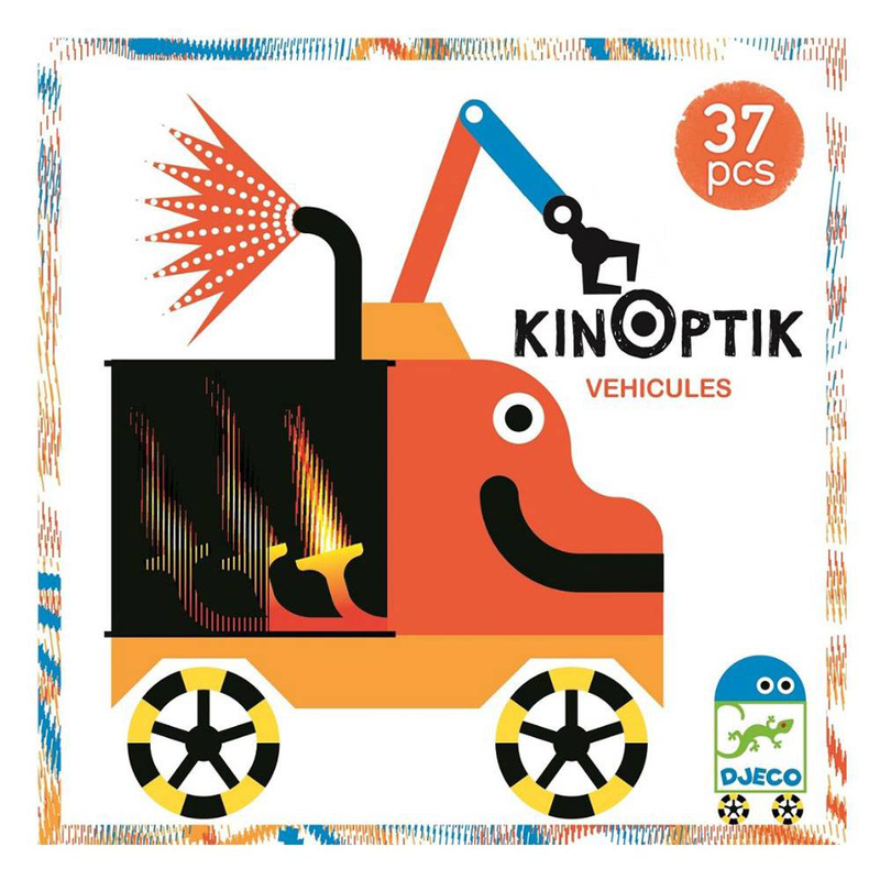 Djeco kinoptik vehicles - 38 pcs, , medium-null