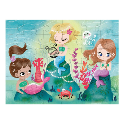 Puzzle to go - mermaids, , medium