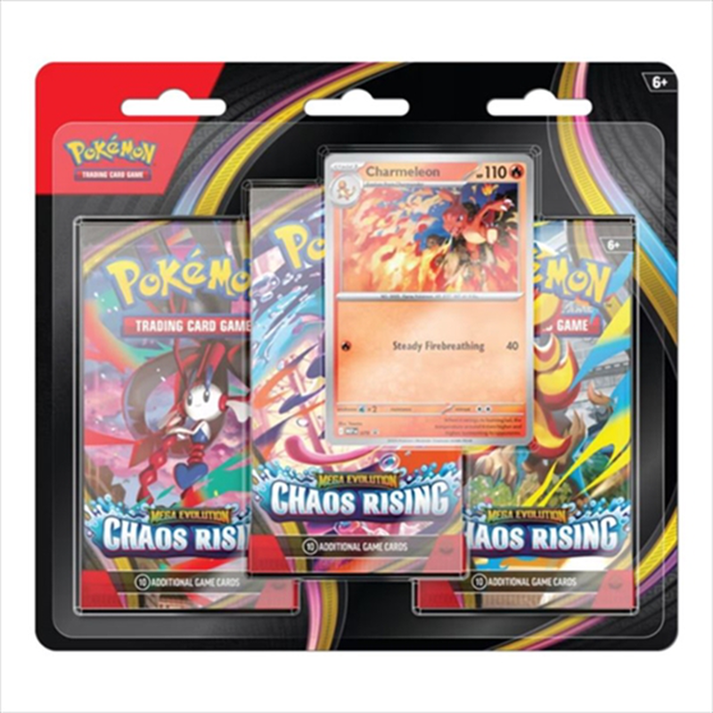 Pokemon me04 chaos rising 3-booster blister pok104011, , medium-null