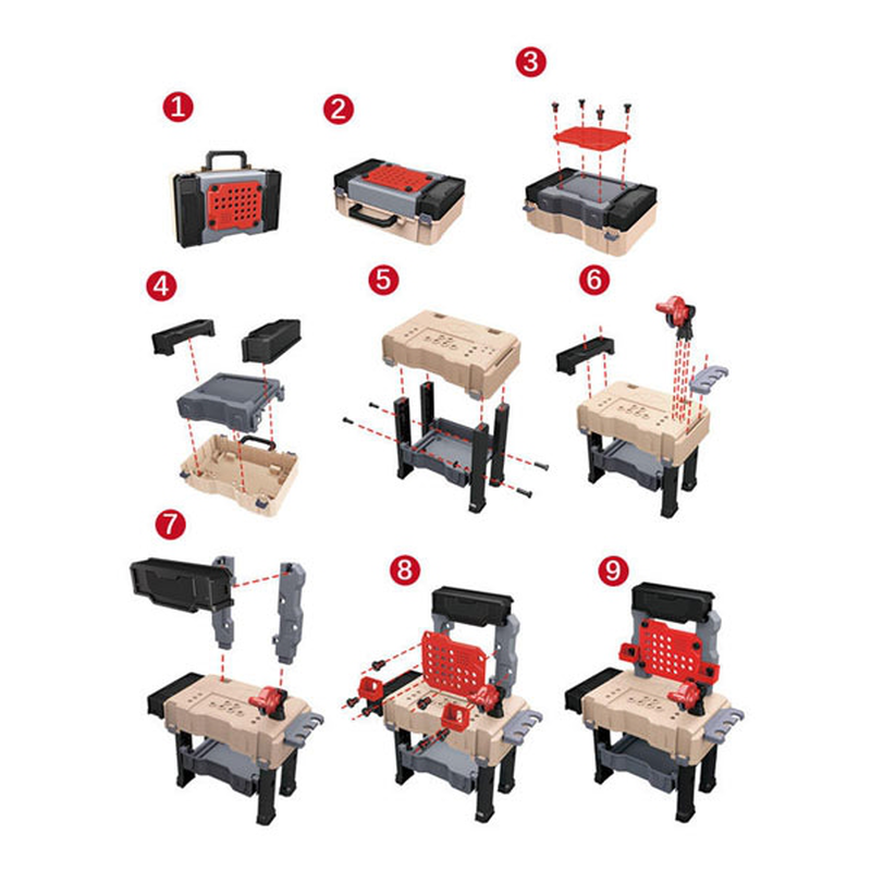 Product image: Πάγκος με εργαλεία – βαλίτσα, , medium-null