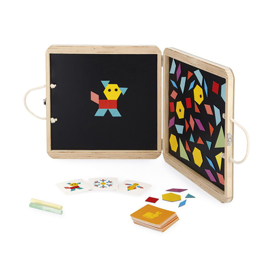 Magnetic geometric puzzle, , medium