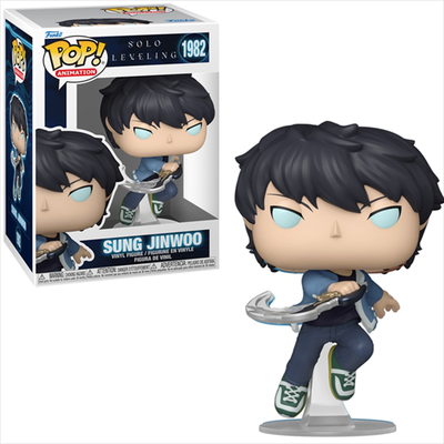 Funko pop! Animation: solo leveling - sung jinwoo* #1982 vinyl figure,  Funko pop! Animation: solo leveling - sung jinwoo* #1982 vinyl figure, , medium