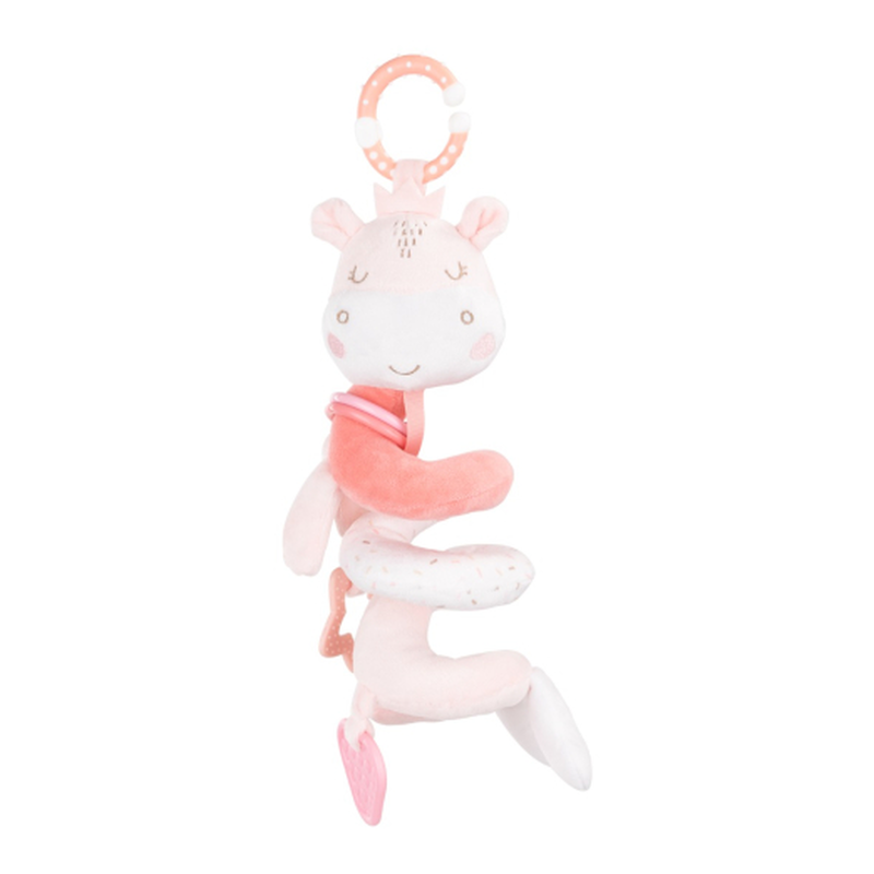 Kikka boo vertical spiral toy hippo, , medium-null