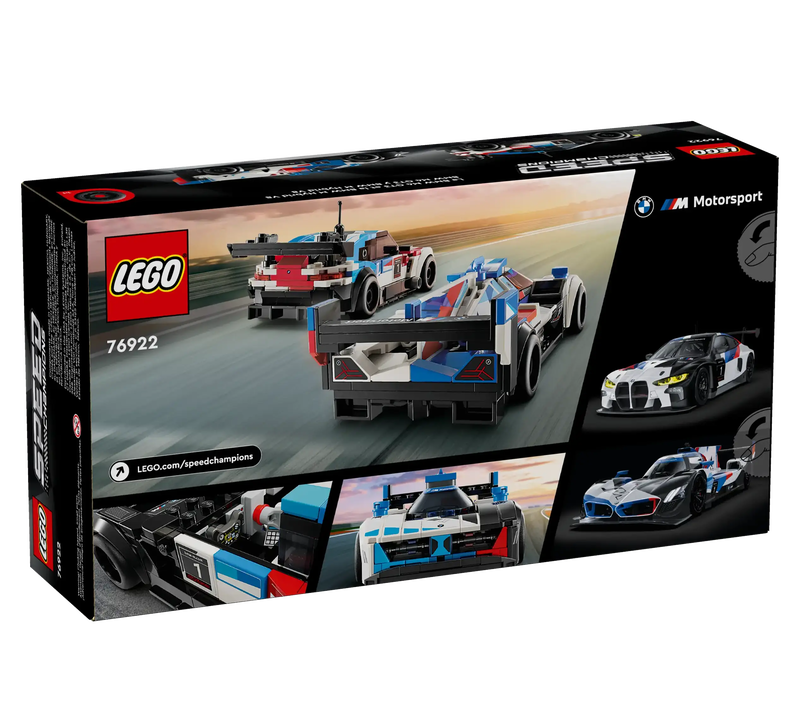 Product image: Lego 76922 bmw m4 gt3 & bmw m hybrid v8 race cars, , medium-null