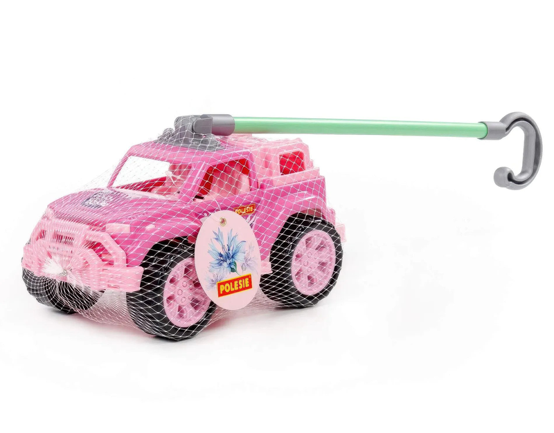 Polesie legionary push along car - pink, , medium-null