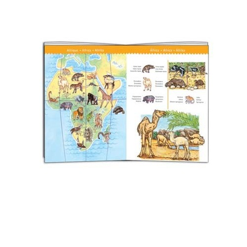 Product image: Τζεκο παζλ ζωα του κοσμου 100τμχ, , medium-null