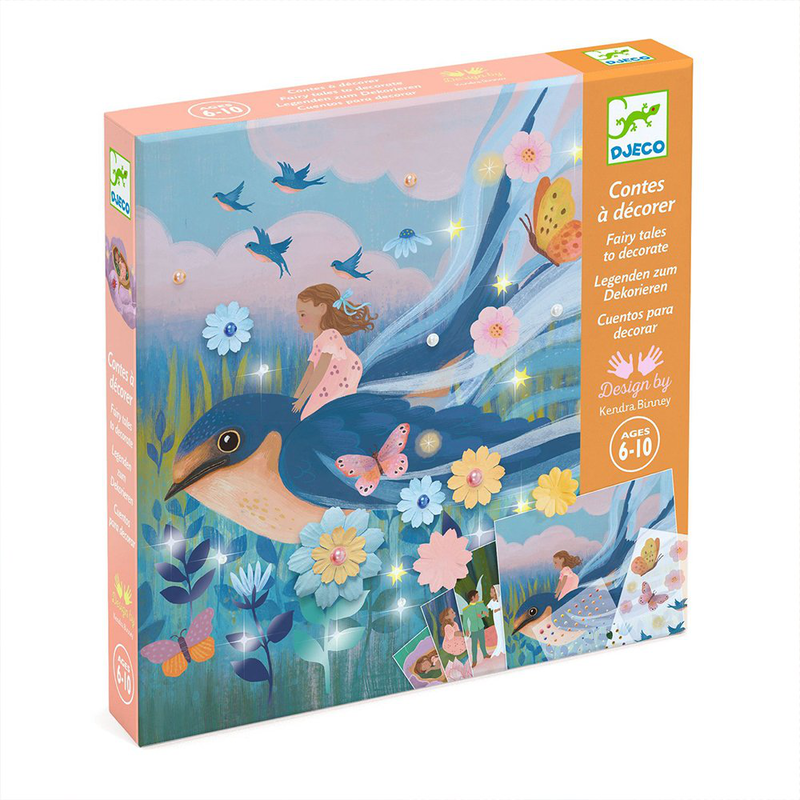 Sticker fairy tale thumbelina, , medium-null