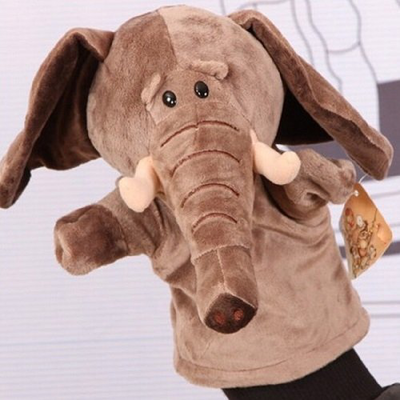 Elephant handpuppet, , medium