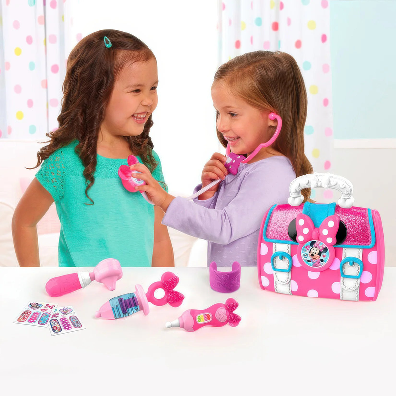 Minnie mouse happy helpers bow-care doctor bag set, , medium image number null