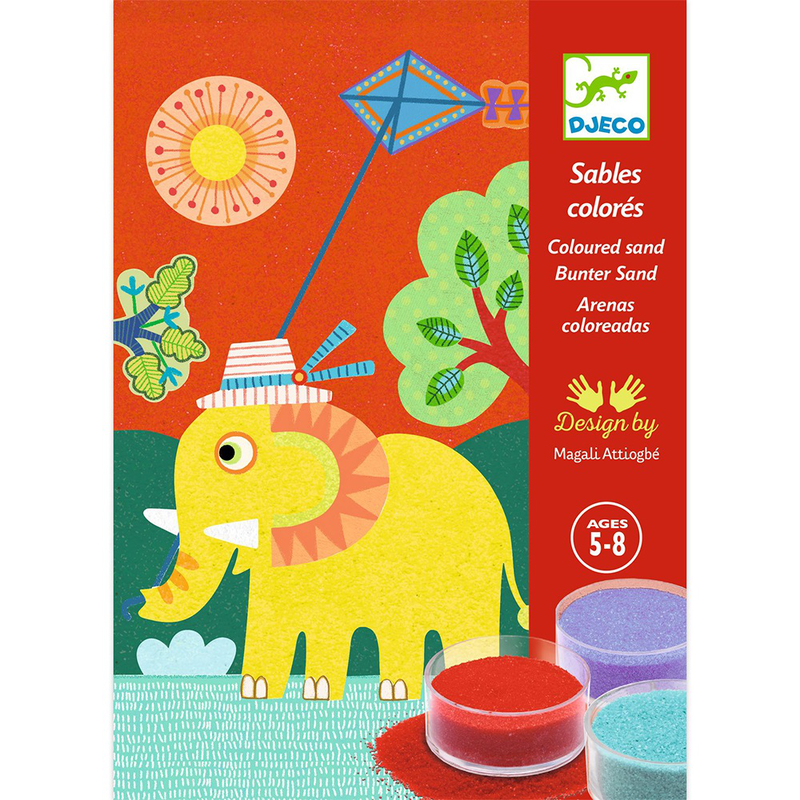 Product image: Djeco coloured sands in the open Air, , medium-null