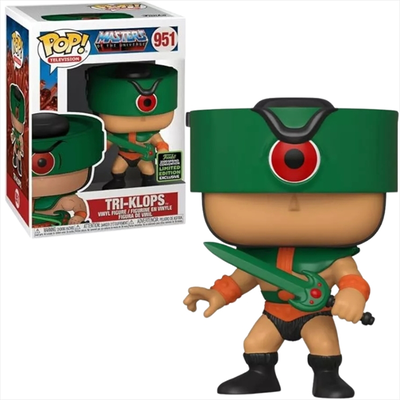 Funko pop! Masters of the universe tri-klps eccc 2020 convention limited edition#951