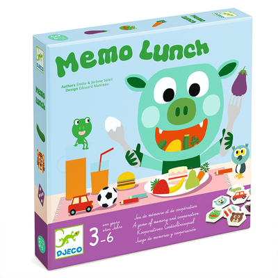 Memo lunch memory game