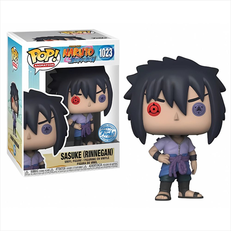 Product image: Funko pop! Animation: naruto shippuden - sasuke rinnegan #1023 special edition-null